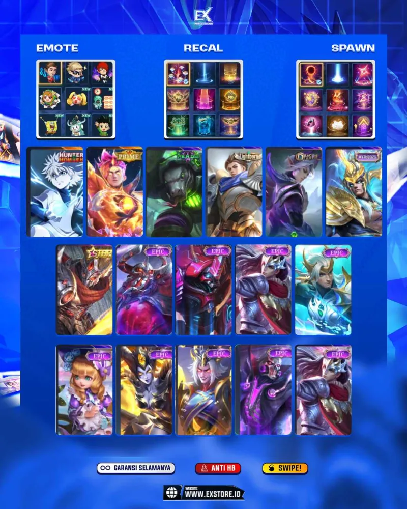 HARIT KILUA + CLAUDE PRIME + GROCK EPIC +  ALUCARD LAIGHTBORND
