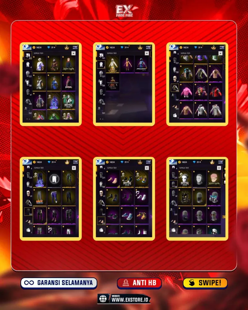 FACE JOKER +VAULT 348 + SG EVO LV7 + BUNDLE BANDIT