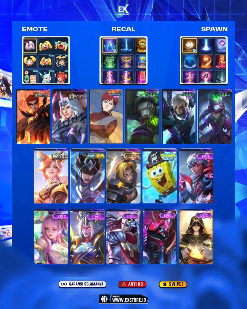 VALIR DRAGON TIMER + GUSION VENOM + VALE GAARA + BADANG SAIN SEIYA + GROVK VENOM