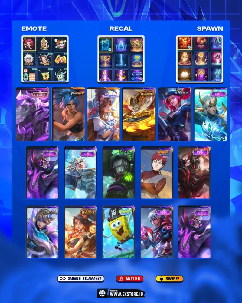 FRANCO BLAZING + MOSKOV LUCKYBOX + FLORIN SANRIO + LAYLA SABER + KARINA KOF