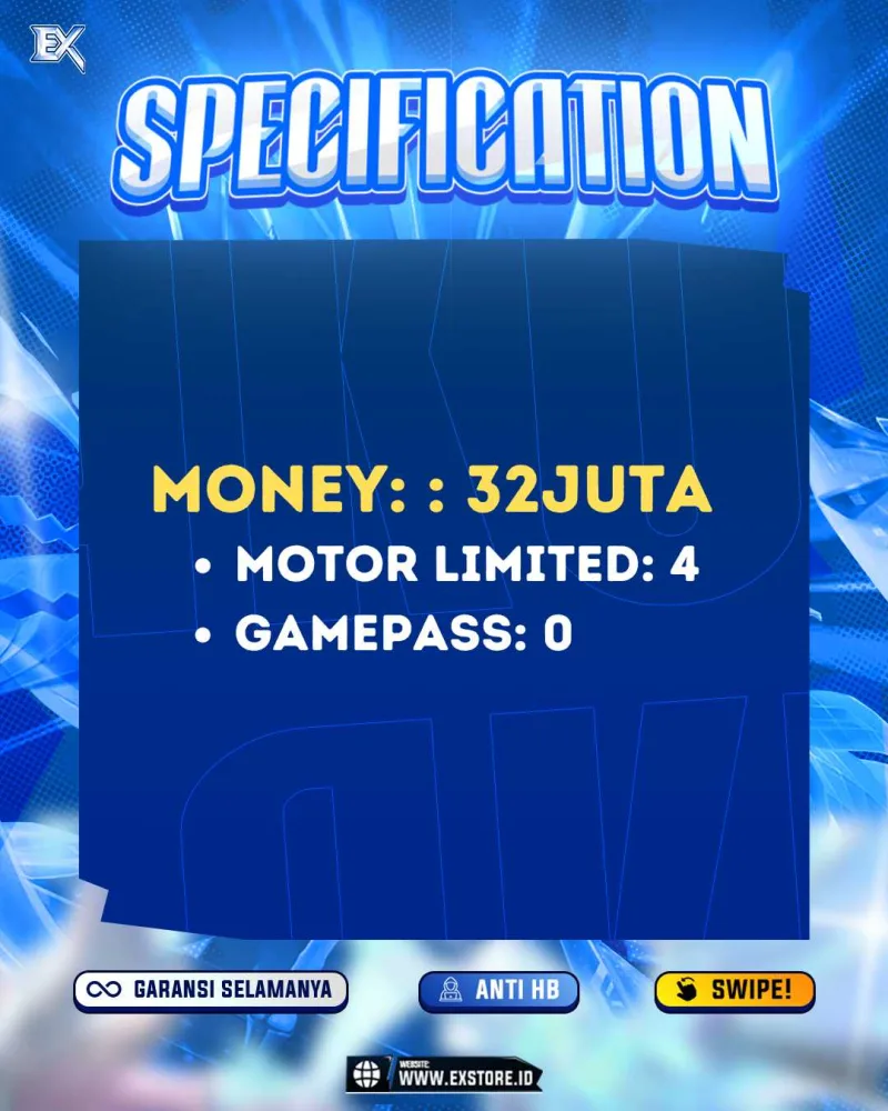 MONEY 32M + MOTOR LIMITED 4