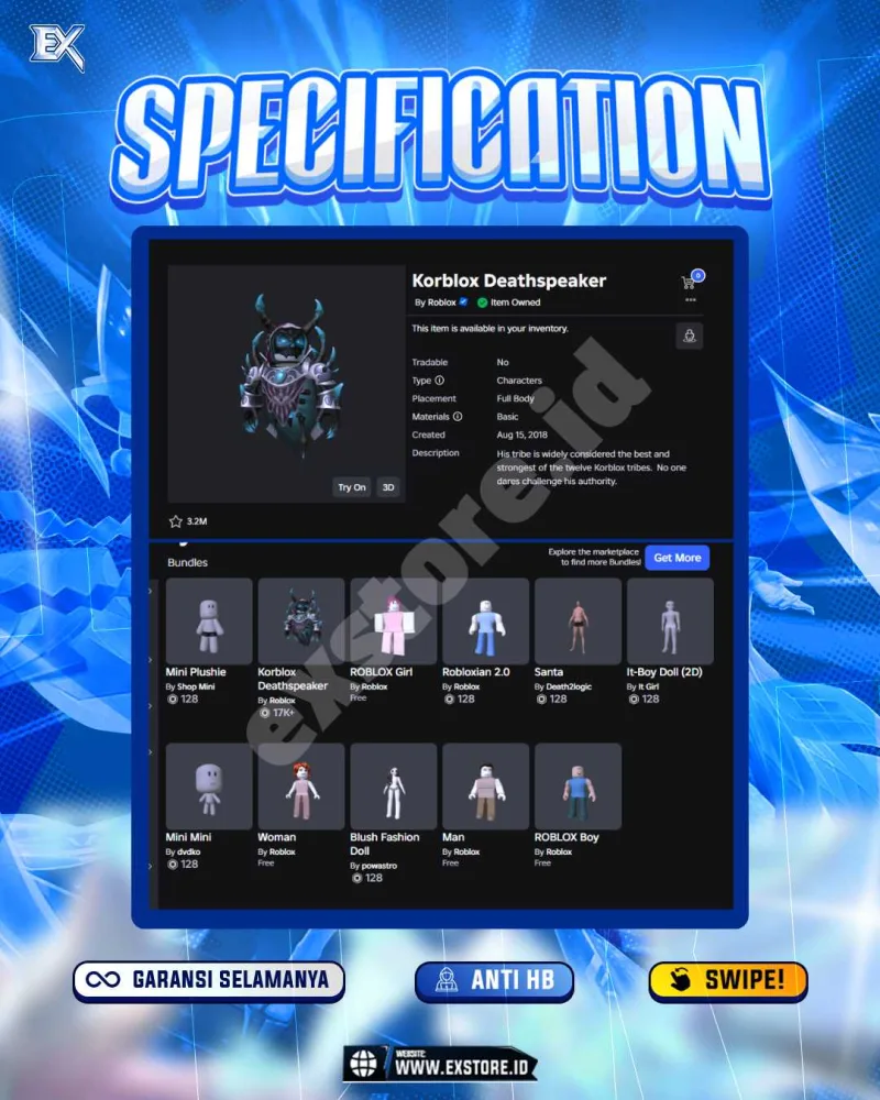 KORBLOX DEATHSPEAKER