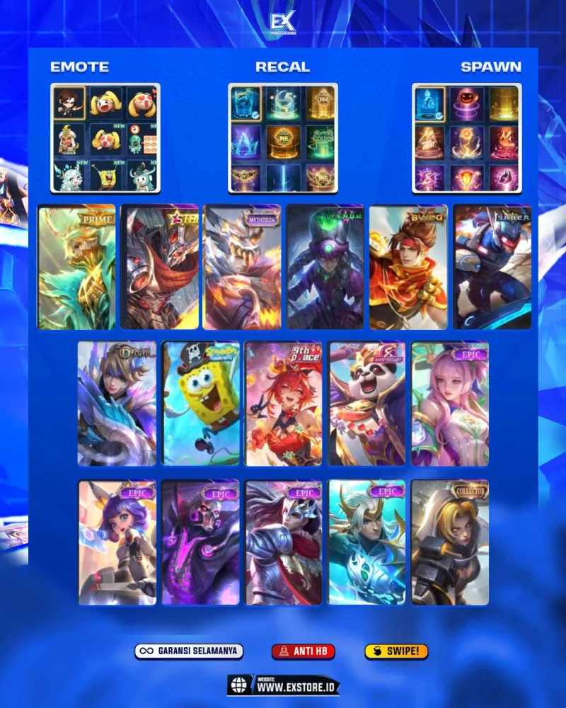 GRANGER PRIME + HAYABUSA STAR +  HARLEY VENOM + CLAUDE BLAZING + SABER SABER
