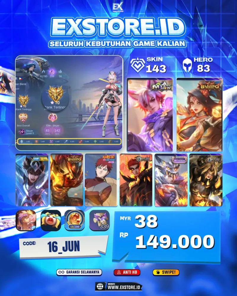 FANNY VALENTINE + JULIAN MYATIK + BADANG SAIN SEIYA + VALE GAARA + VALIR DRAGON TAMER