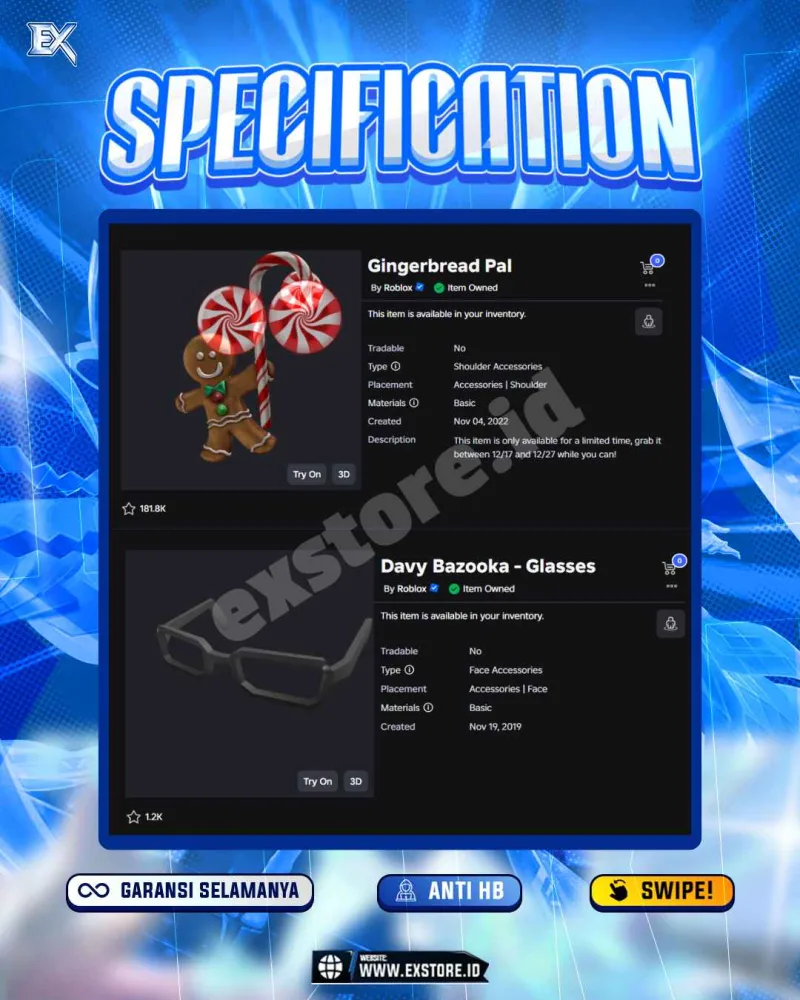 KORBLOX DEATHSPEAKER + LIMITED ACCESSSORIES + BLOXFRUITS