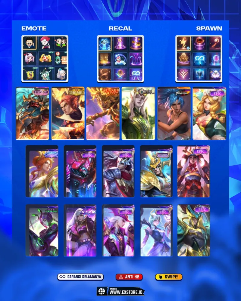 AURORA ZODIAC + YU ZHONG PRIME +  ALPA LUCKYBOX + SUN LUNAR + GRANGER LIGHTBORN