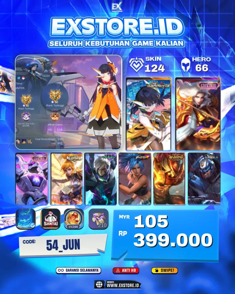 RUBY ASPIRANTS + LACELOT LUCKYBOX + URANUS LUCKYBOX + GUSION VENOM + KARINA KOF + ALDOUS BLAZING