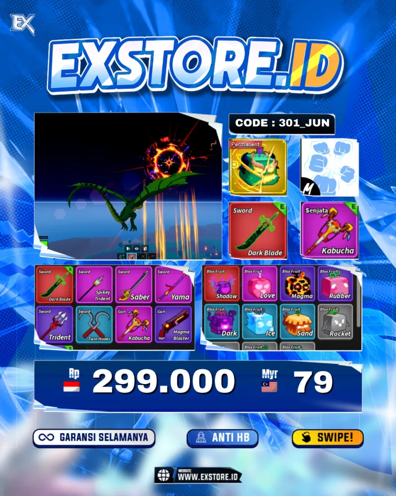 DARK BLADE + PERMANENT DRAGON