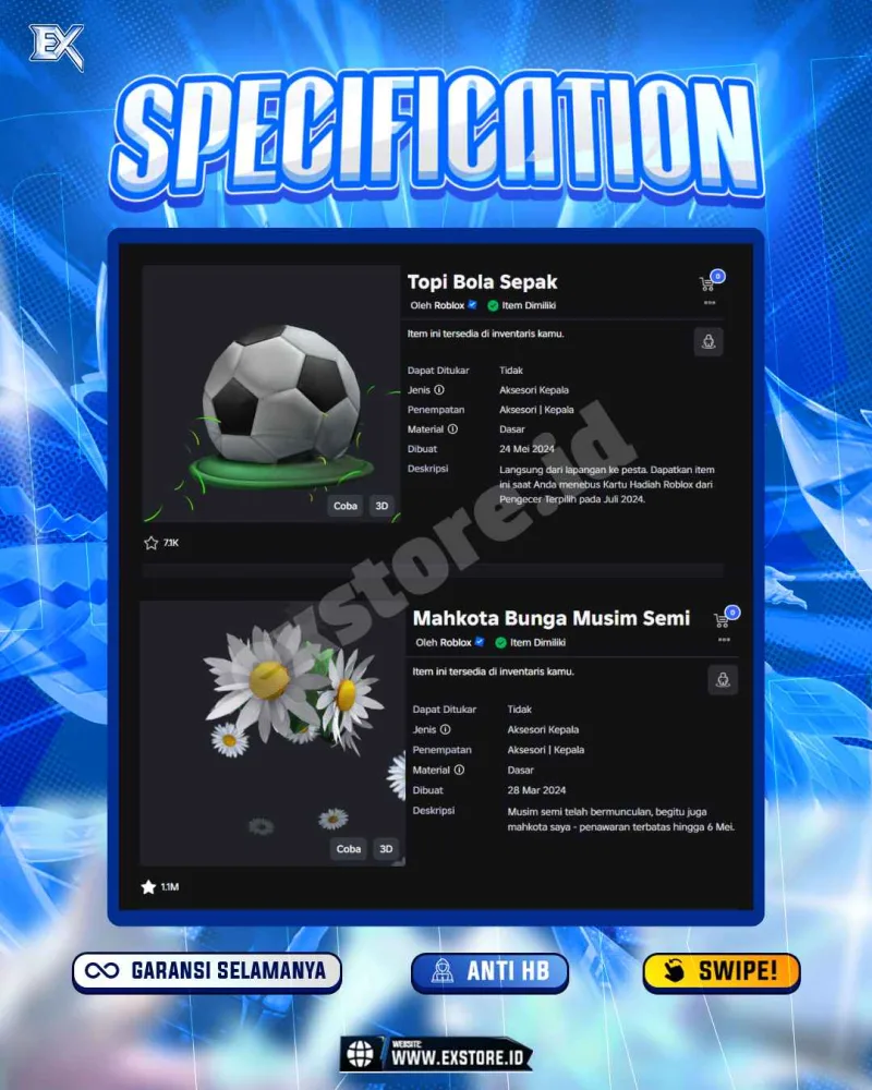 KORBLOX DEATHSPEAKER + LIMITED ACCESSSORIES + BLOXFRUITS