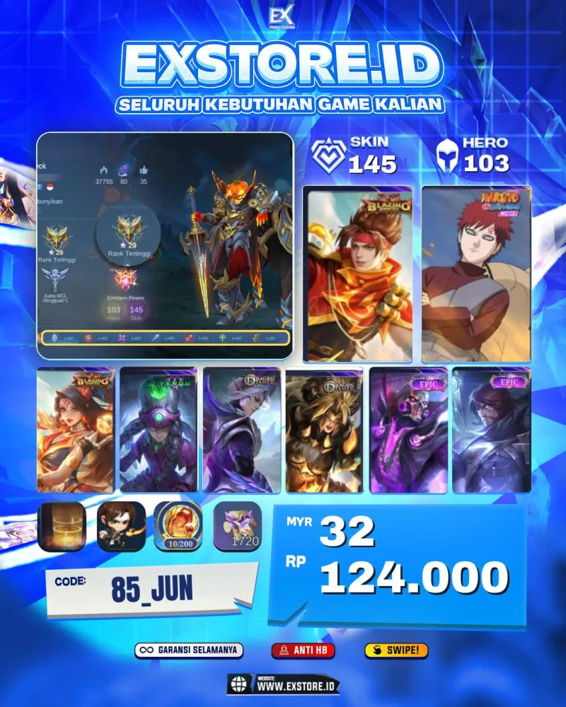 CLAUDE BLAZING + VALE GAARA + HARLEY VENOM + ROGER EPIC + NANA EPIC + FRANCO BLAZING