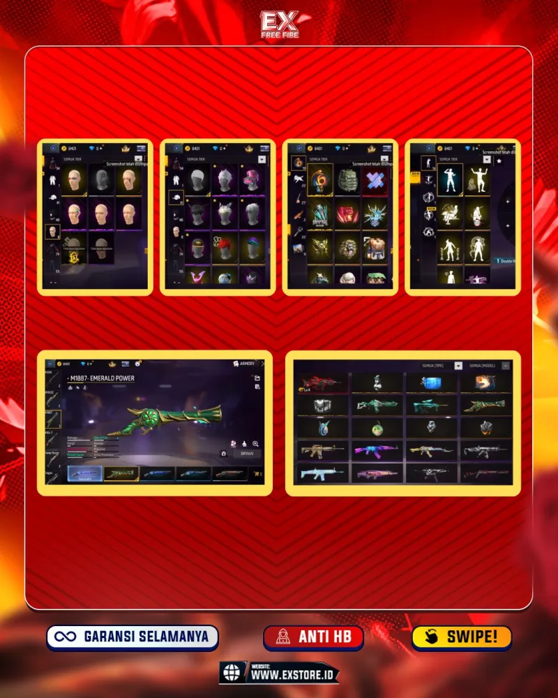 SG TEROMPET + BUNDLE LABA LABA + EVO 1 + BUNDLE GINTAMA + BUNDLE VOID