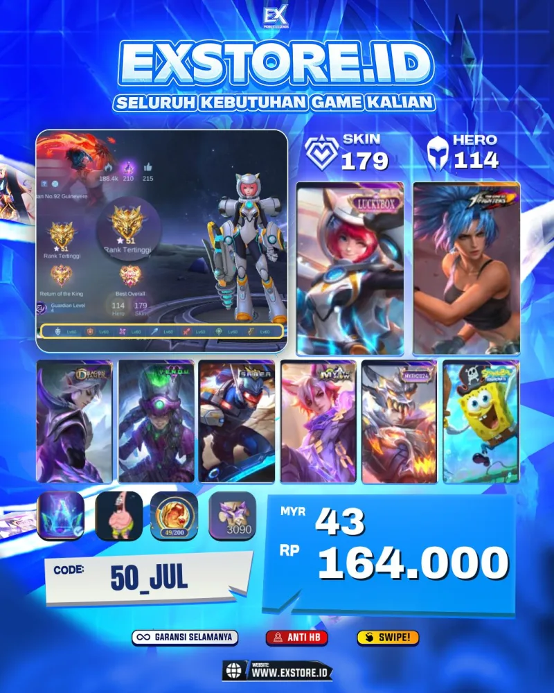KIMMY LUCKYBOX + KARINA KOF + LING DRAGON TIMER + HARLY EPIC