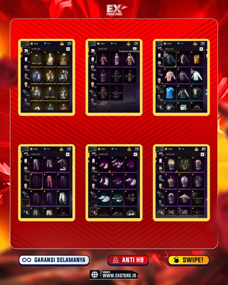 BAJU HITAM POLOS ON + SG GURUN + MAX 2 + SG RIPER + VAULT 477