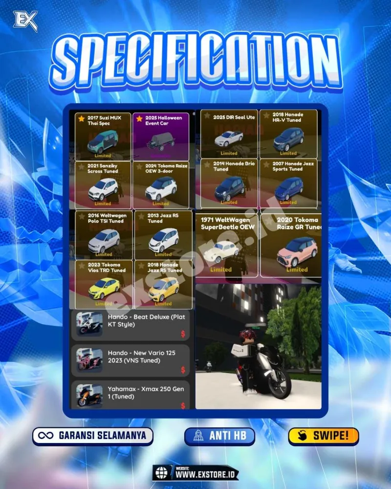 LIMITED CARS 15 + DDS MOTOR LIMITED 3