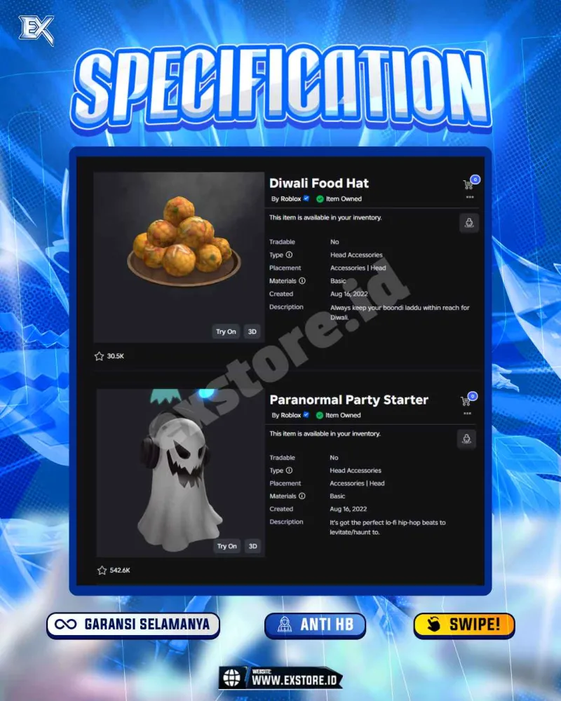 KORBLOX DEATHSPEAKER + LIMITED ACCESSSORIES + BLOXFRUITS