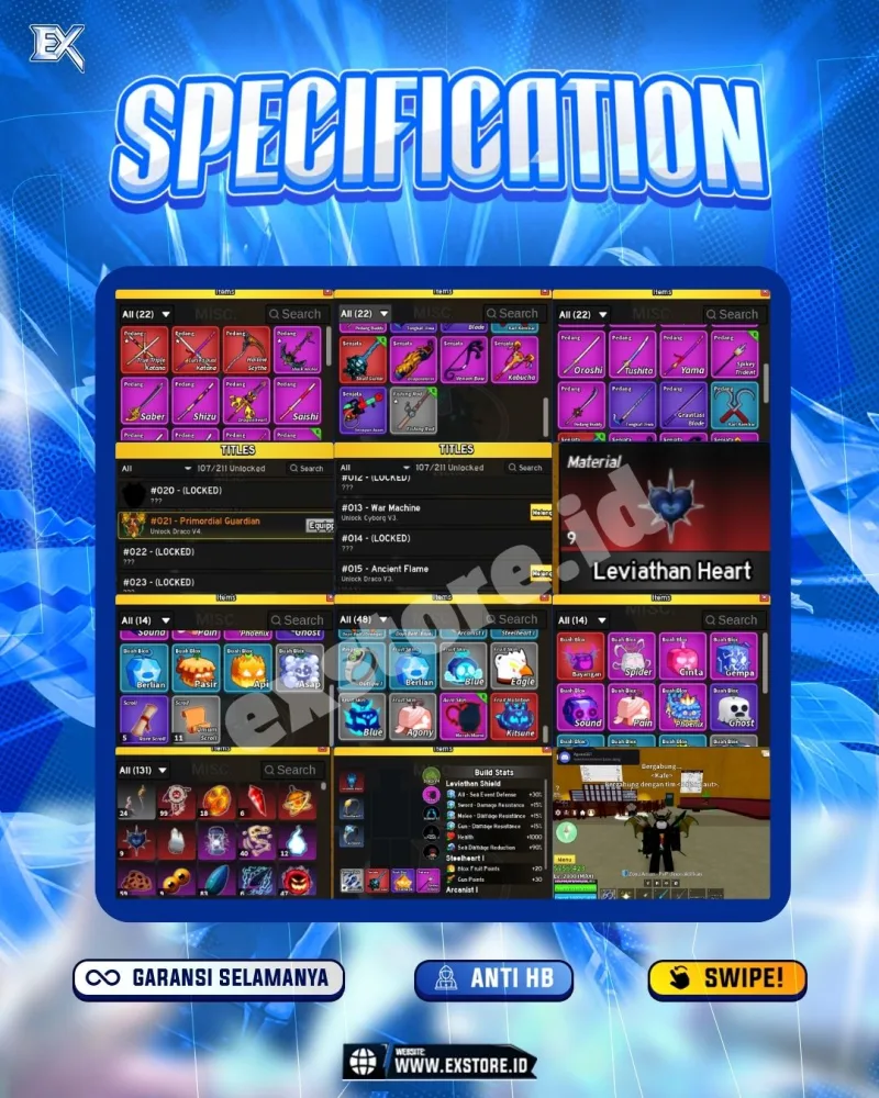 SANGUINE ART + TTK CDK SHARK ACNOR + V4 DRACO FG + LEVIATHAN HEART 9