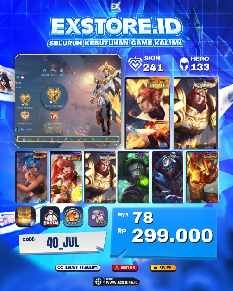 YUZONG PRIME + TIGREAL LIGHTBORN + KARINA KOF + LAYLA BLAZING + GROCK VENOM + ALDOUS BLAZING