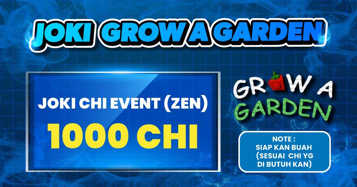 1000 CHI (CUST YANG SEDIAKAN)