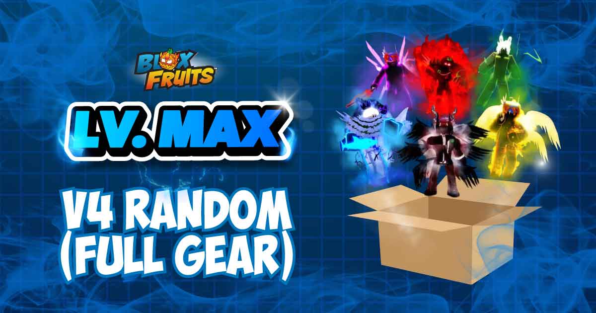 LVL MAX + V4 FULL GEAR RANDOM