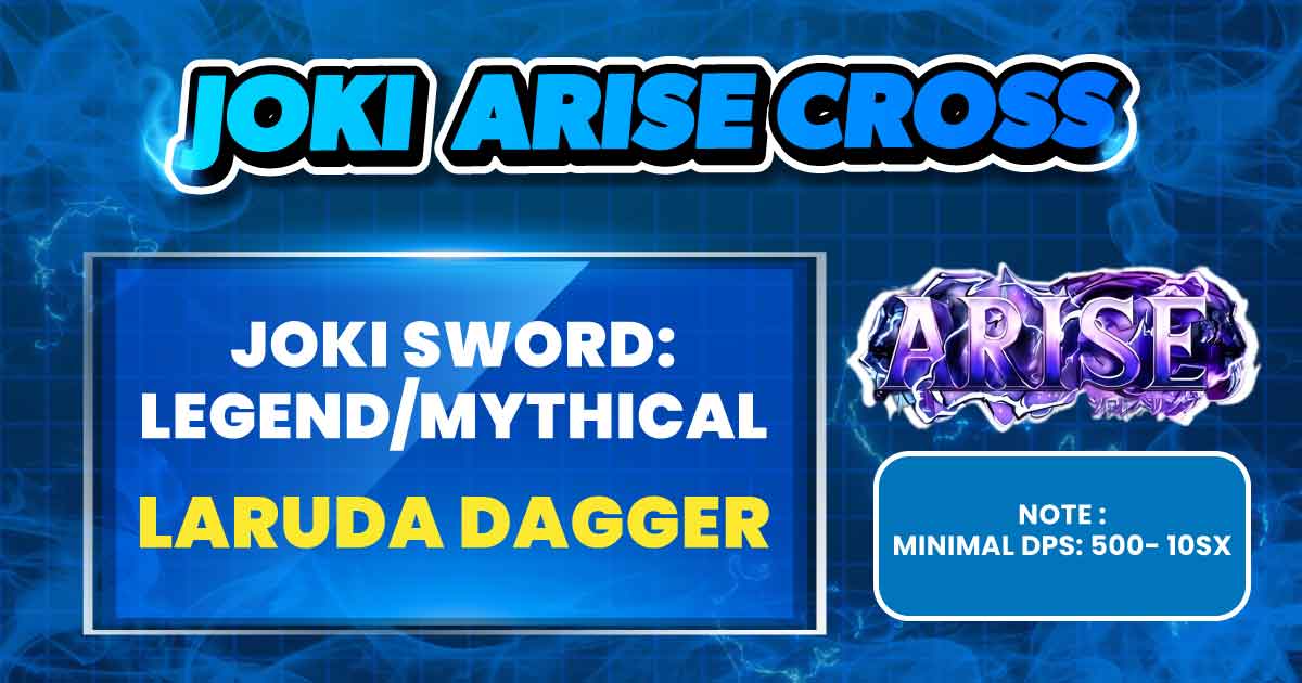 LARUDA DAGGER ARISECROSS