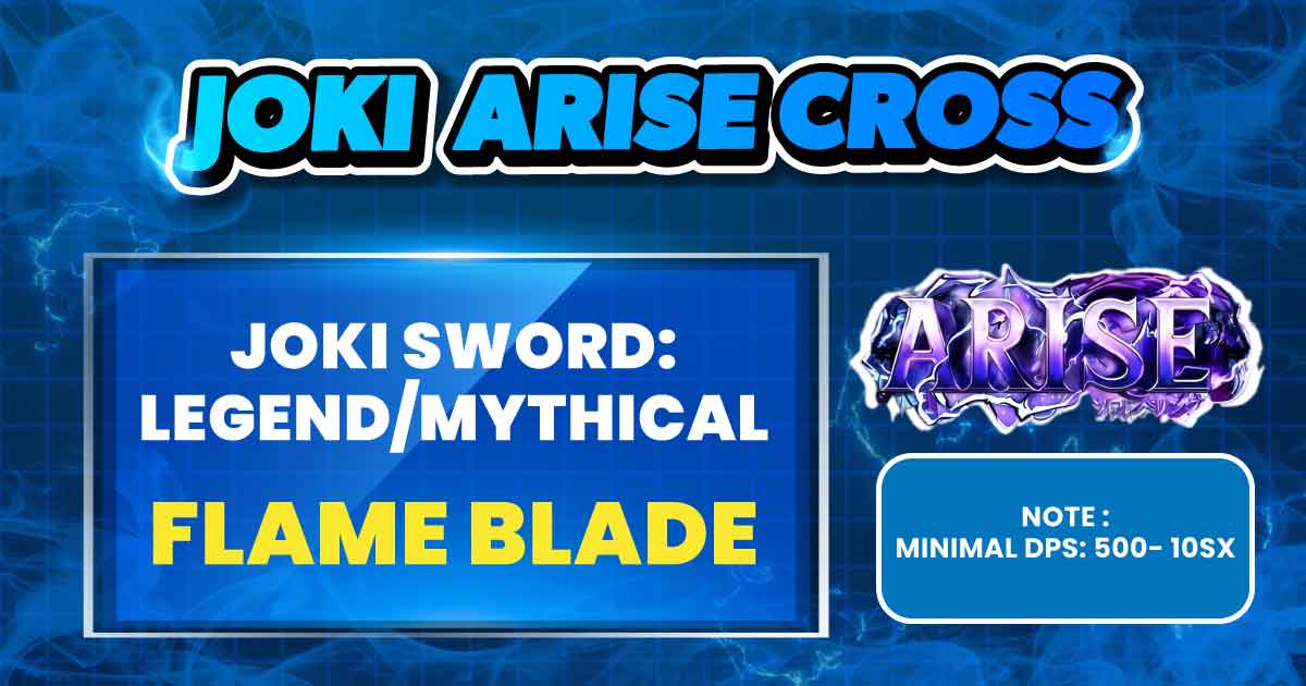 FLAME BLADE ARISECROSS