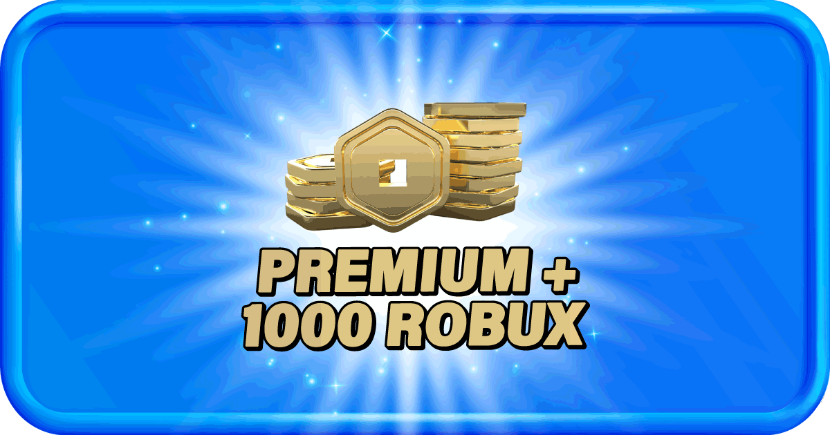 PREMIUM + 1000 ROBUX (VIA LOGIN INSTAN)